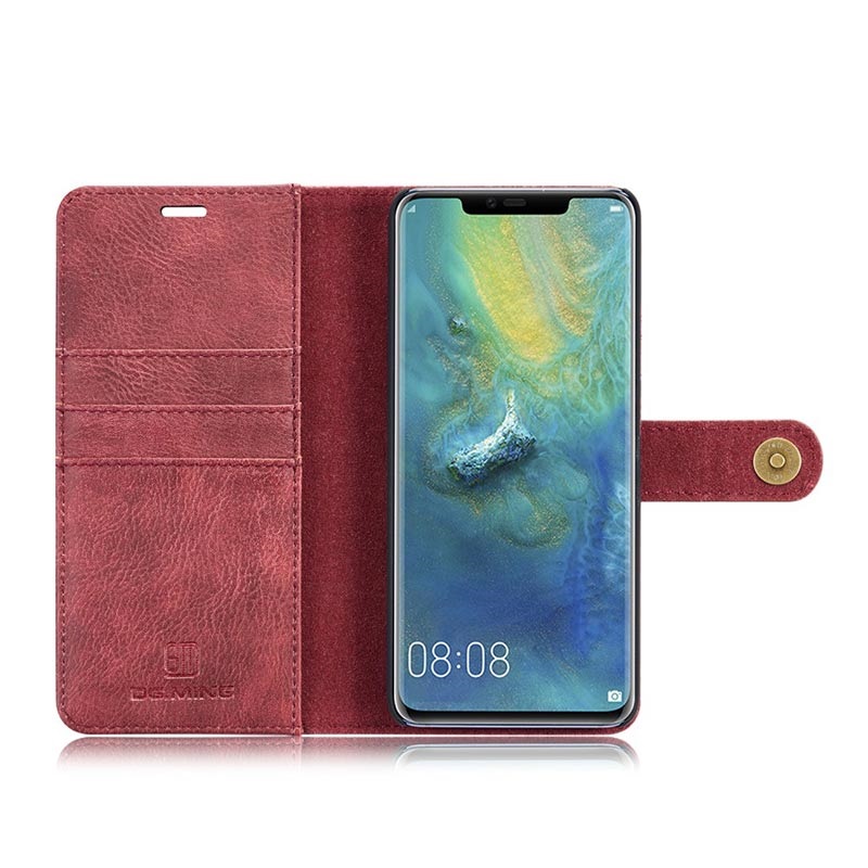 DG Ming Huawei Mate 20 Pro Detachable Wallet Leather Case Red