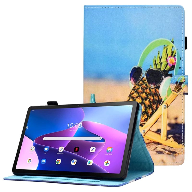 Wonder Series Lenovo Tab M Plus Gen Folio Case Pineapple