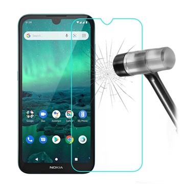 Nokia 1.3 Tempered Glass Screen Protector - 9H, 0.3mm - Transparent