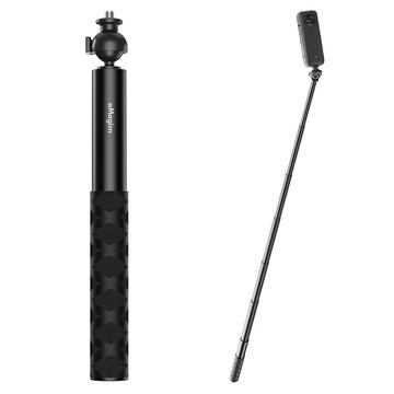 Amagisn Sports Camera Selfie Stick with Ball Head & 1/4 Screw for DJI, GoPro, Insta360 - 120cm