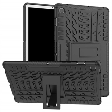 Anti-Slip Samsung Galaxy Tab S5e Hybrid Case with Kickstand - Black