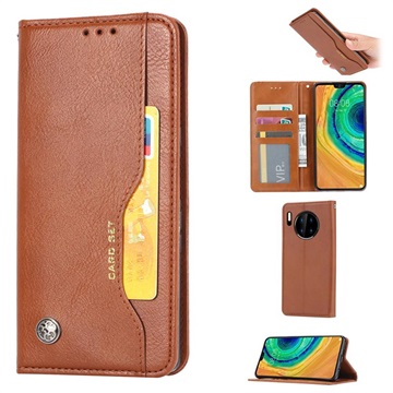 Card Set Series Huawei Mate 30 Pro Wallet Case - Brown