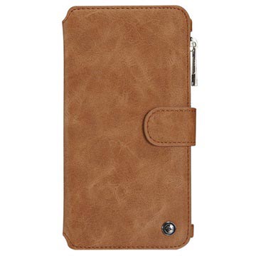 iPhone 6/6S Caseme Multifunctional Wallet Case - Brown
