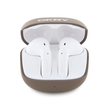 DKNY Satiny Finish TWS Earphones - Brown