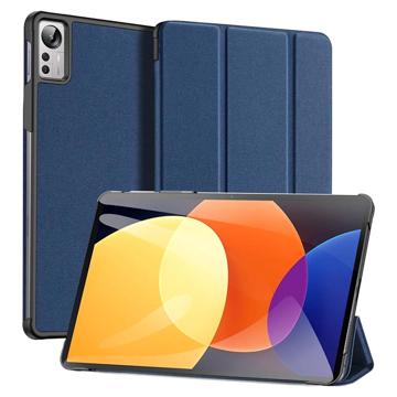 Dux Ducis Domo Xiaomi Pad 5 Pro 12.4 Tri-Fold Smart Folio Case - Blue