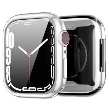 Dux Ducis Samo Apple Watch Series 7 TPU Case with Screen Protector - 41mm - Silver