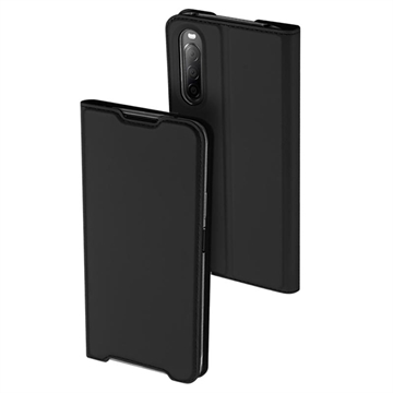 Sony Xperia 10 IV Dux Ducis Skin Pro Flip Case - Black