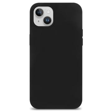 iPhone 14 Plus Magnetic Silicone Case - Black