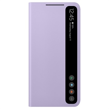 Samsung Galaxy S21 FE 5G Clear View Cover EF-ZG990CVEGEE - Lavender