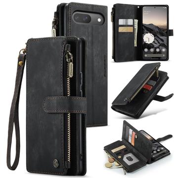 Google Pixel 9/9 Pro Caseme C30 Multifunctional Wallet Case - Black