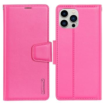 Hanman Mill iPhone 14 Pro Wallet Case - Hot Pink