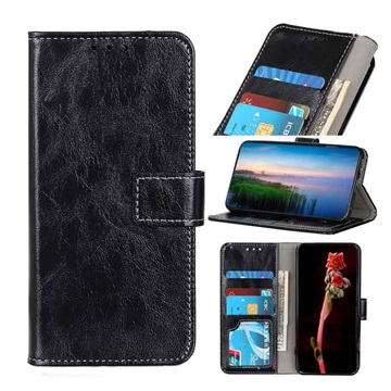 Samsung Galaxy A21 Wallet Case with Stand Feature (Open Box - Bulk Satisfactory) - Black