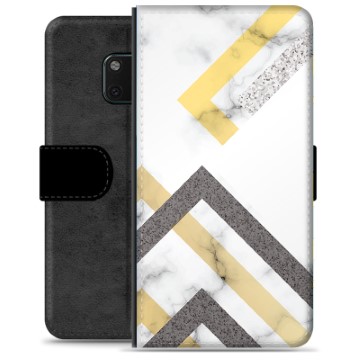 Huawei Mate 20 Pro Premium Wallet Case - Abstract Marble