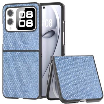 Huawei Nova Flip Rhinestone Texture Hybrid Case - Blue