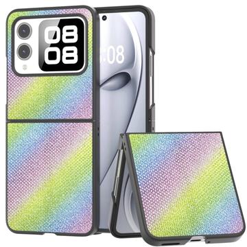 Huawei Nova Flip Rhinestone Texture Hybrid Case - Colorful