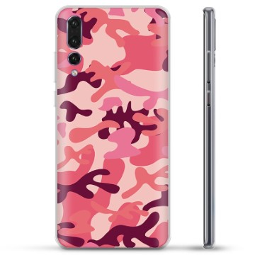 Huawei P20 Pro TPU Case - Pink Camouflage