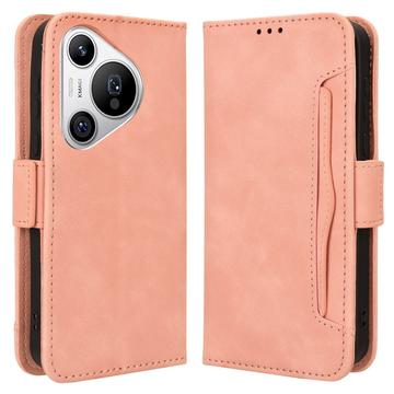 Huawei Pura 70 Cardholder Series Wallet Case - Pink