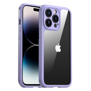 iPaky Shockproof iPhone 14 Pro Hybrid Case - Purple