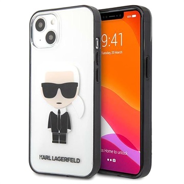 Karl Lagerfeld Ikonik Karl iPhone 13 Mini Hybrid Case - Clear