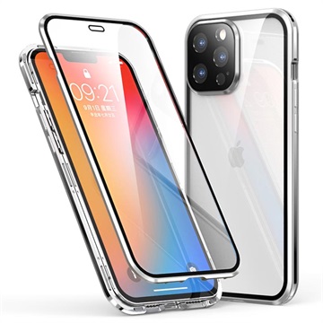 Luphie Magnetic iPhone 13 Pro Case - Silver