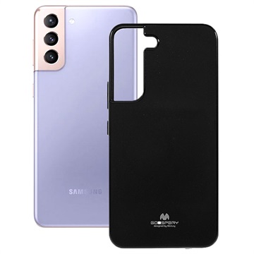 Mercury Goospery Glitter Samsung Galaxy S22+ 5G TPU Case - Black