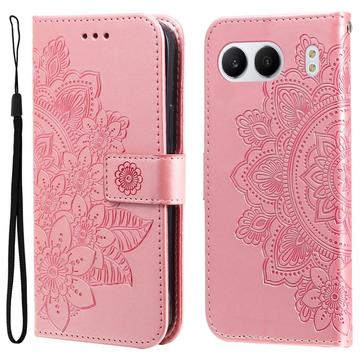 OnePlus Nord 4 Mandala Series Wallet Case - Rose Gold