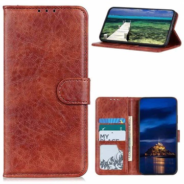 OnePlus Nord CE 5G Wallet Case with Stand Feature - Brown