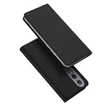 OnePlus Nord CE4 Lite/Oppo K12x Dux Ducis Skin Pro Flip Case - Black