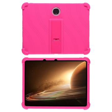 Oppo Pad 2 Silicone Case with Kickstand - Hot Pink