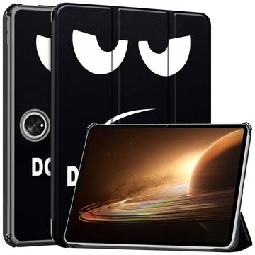 Oppo Pad 2 Tri-Fold Series Smart Folio Case - Don\'t Touch Me