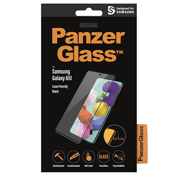 Photos - Other for Computer PanzerGlass Case Friendly Samsung Galaxy A51 Screen Protector - Black 