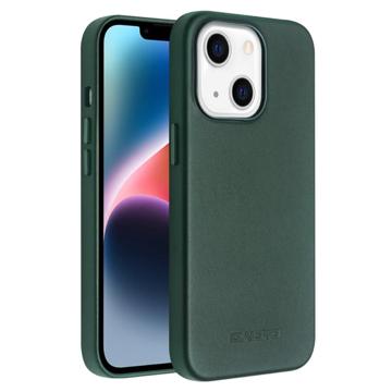 Qialino Premium Mag iPhone 14 Plus Leather Case - Green