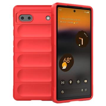 Rugged Series Google Pixel 6a TPU Case - Red