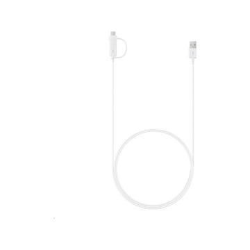 Samsung Combo Cable EP-DG930DWE - USB-C & MicroUSB - 1.5m - Bulk - White