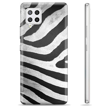 Samsung Galaxy A42 5G TPU Case - Zebra