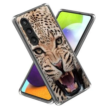 Samsung Galaxy S24 Stylish Ultra-Slim TPU Case - Leopard