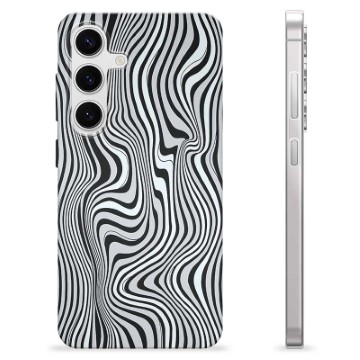 Samsung Galaxy S24 TPU Case - Mesmerizing Zebra