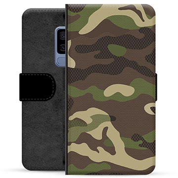 Samsung Galaxy S9+ Premium Wallet Case - Camo