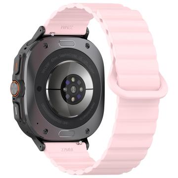 Samsung Galaxy Watch Ultra Magnetic Silicone Sports Strap - 47mm - Pink