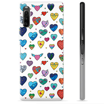 Sony Xperia L4 TPU Case - Hearts
