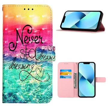 Style Series iPhone 14 Wallet Case - Never Stop Dreaming