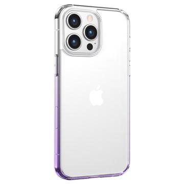 Usams US-BH814 Gradient iPhone 14 Pro Max Hybrid Case - Purple