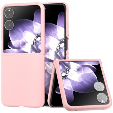 Xiaomi Mix Flip Rubberized Plastic Case - Pink