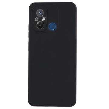 Xiaomi Redmi 12C Anti-Fingerprint Matte TPU Case - Black