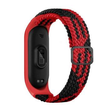 Xiaomi Smart Band 8/9 Beline Nylon Strap - Red / Black