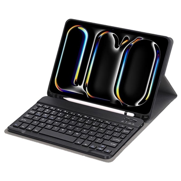 iPad Pro 11 (2024) Bluetooth Keyboard Case - Dark Blue