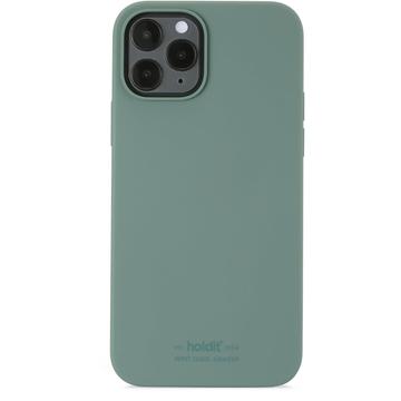 iPhone 12 Holdit Silicone Case - Moss Green