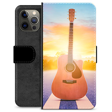 iPhone 12 Pro Max Premium Wallet Case - Guitar