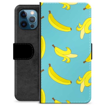iPhone 12 Pro Premium Wallet Case - Bananas
