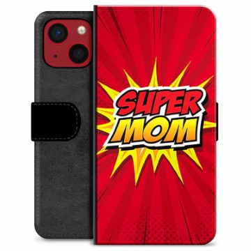 iPhone 13 Mini Premium Wallet Case - Super Mom